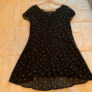 Black & White Floral Dress